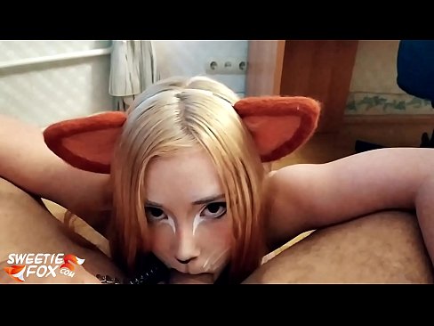 ❤️ Kitsune กลืนกระเจี๊ยวและหลั่งในปากของเธอ ️ เย็ด ที่เรา